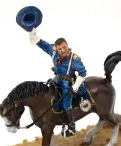 Alternative view of Hollywood Actor  John Wayne Rider